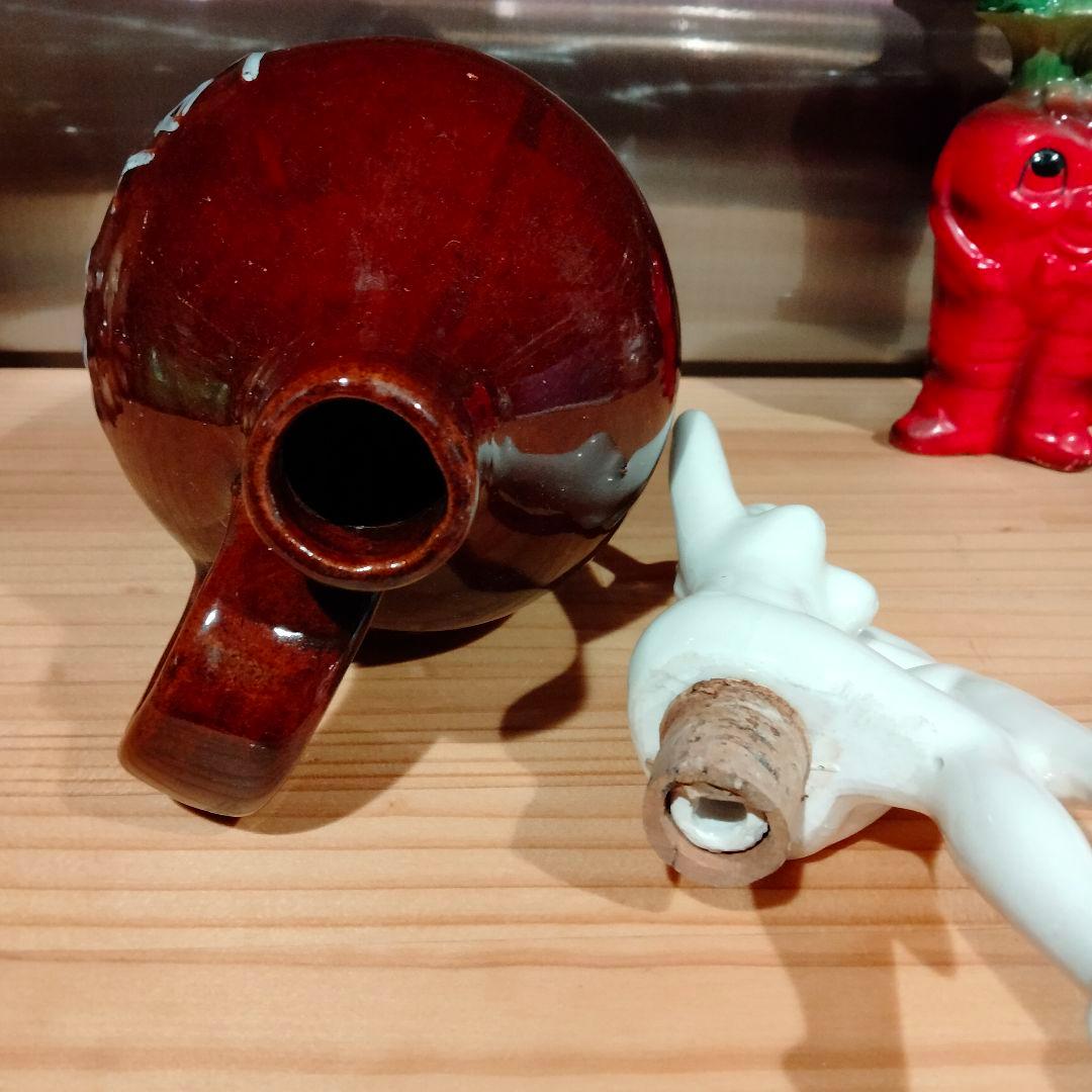 50s 　ピンナップ　デカンタ　エロ　　ビンテージ　layoff　茶