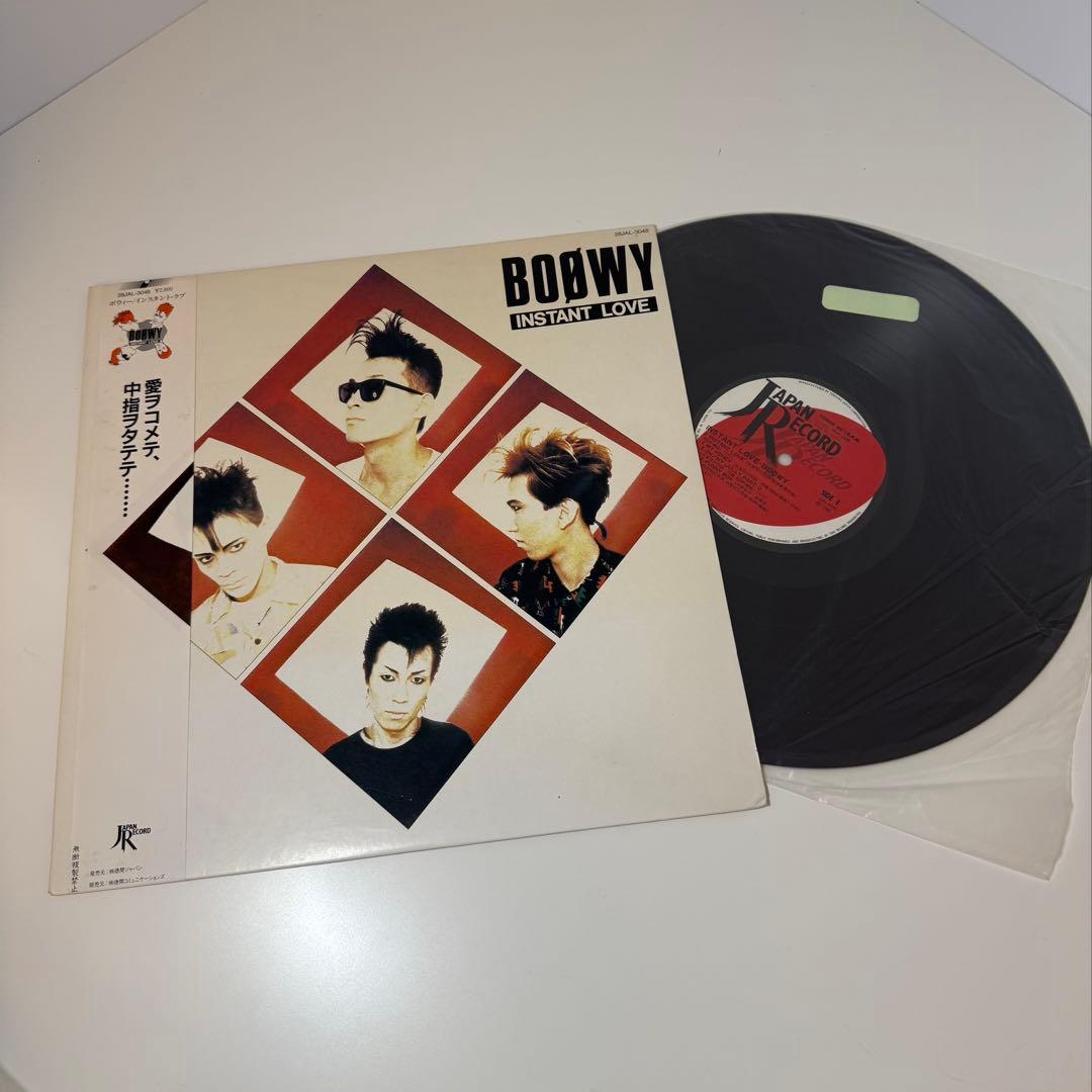 【美品・激レア】BOOWY レコード　INSTANT LOVE INSTANT LOVE/BOOWY/BOφWY｜日本のロック｜ディスクユニオン