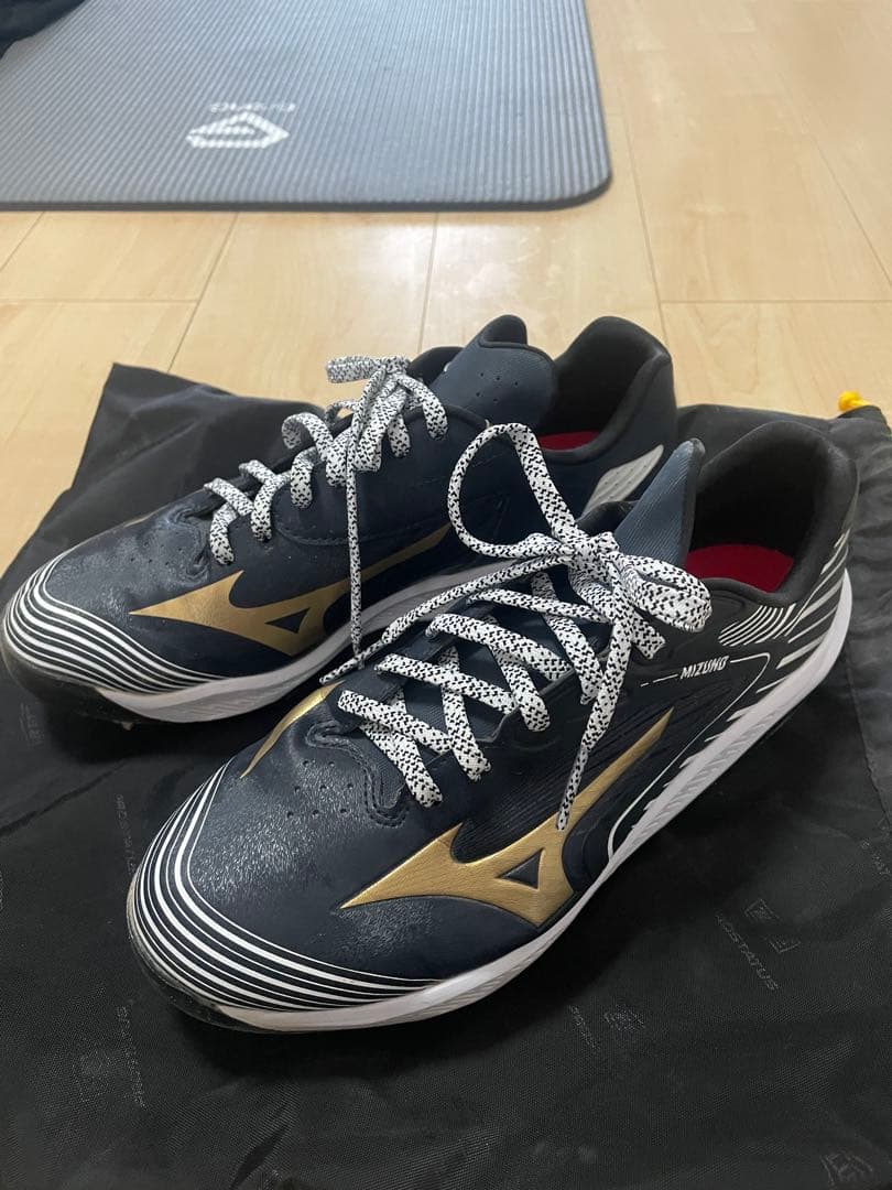 ミズノ グローバルエリート スパイク 球速が上がるスパイク】2026モデル ミズノ グローバルエリート 野球 白