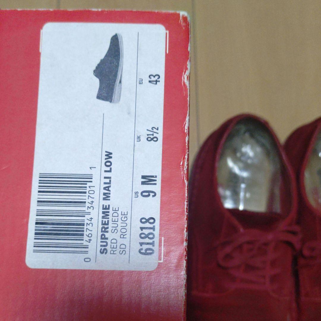 とも様専用 シュプリーム×クラークス マリ ローカット デザート