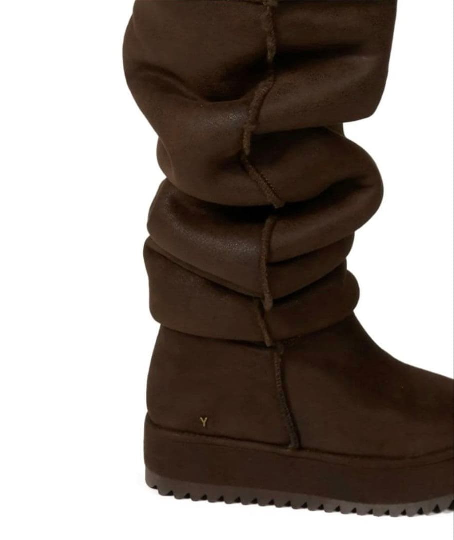 YELLO CACAO LOOSE FIT LONG BOOTS XLサイズ - メルカリ