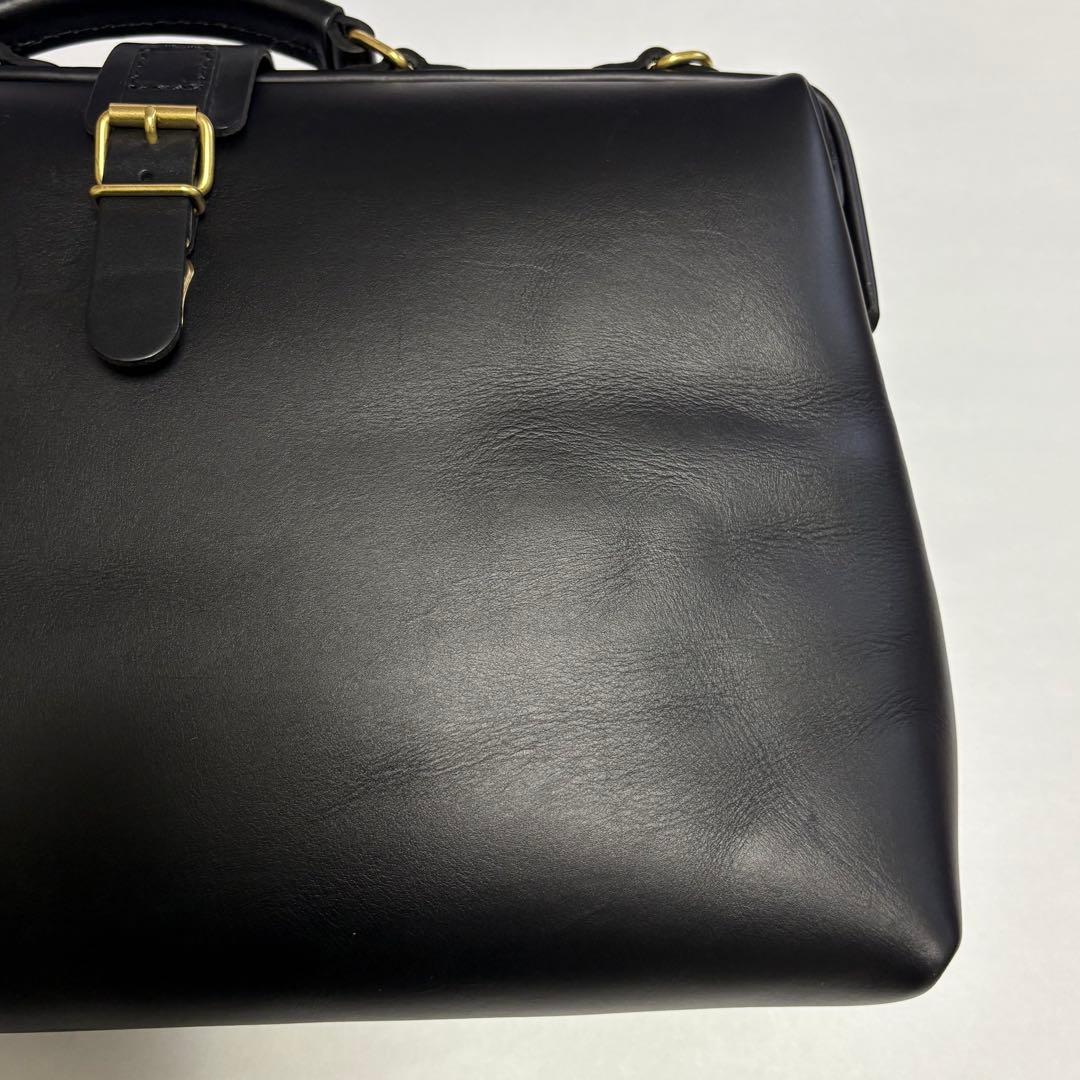 〝HERZ〟（ヘルツ）ソフトダレスバッグ（黒）（Mサイズ）【未使用品に近い】