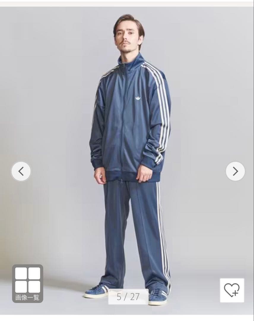 adidas BEAUTY&YOUTH別注上下ジャージ 別注】 ＜adidas Originals＞ トラックパンツ
