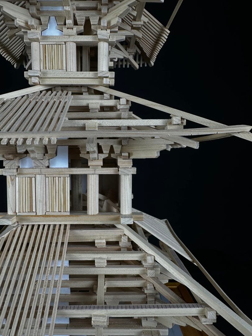 法起寺 神社 建築模型 1/50 - メルカリ