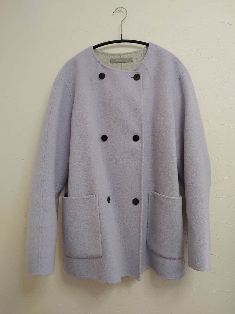 theory luxe 薄紫 ダブルボタン コート FALL 2022 COLLECTION -OCTOBER- | Theory luxe（セオリーリュクス