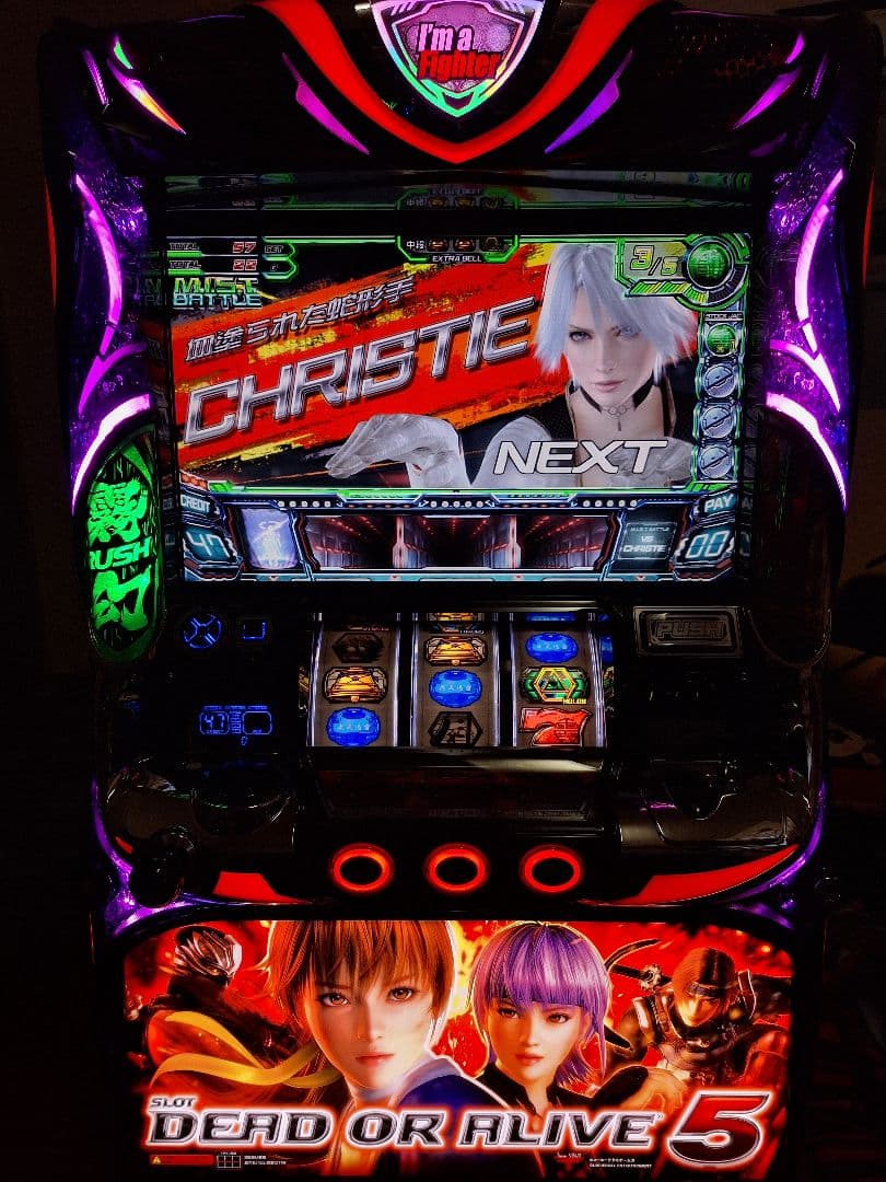 SLOTデッドオアアライブ5EK（ユニバーサルブロス）コイン不要機
