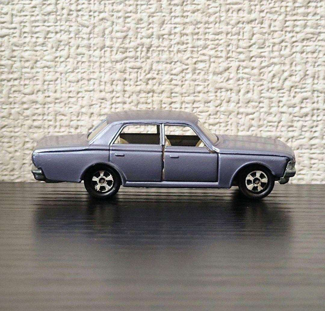 TOMICA トミカ クラウンDX メタブルー 白シート 1Aホイール 箱付き