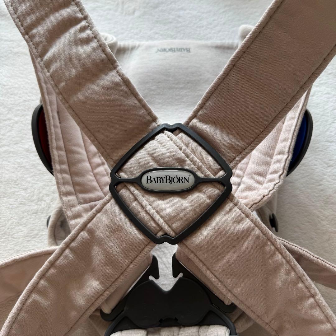 BabyBjörn ベビーキャリア ミニ ライトベージュ 3Dジャージー - メルカリ