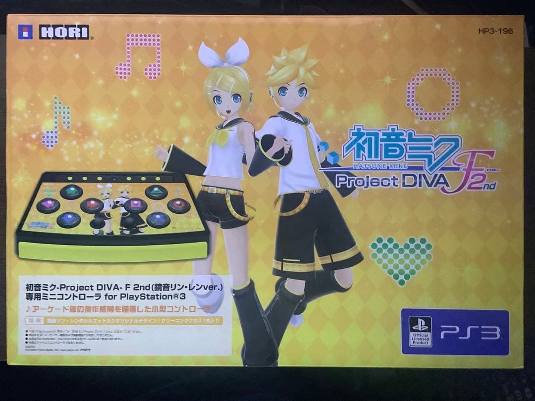 PS3 初音ミク-Project DIVA- F2専用コントローラ リン・レン Amazon.co.jp: 初音ミク-Project DIVA- F 2nd(鏡音リン・レンver.)専用