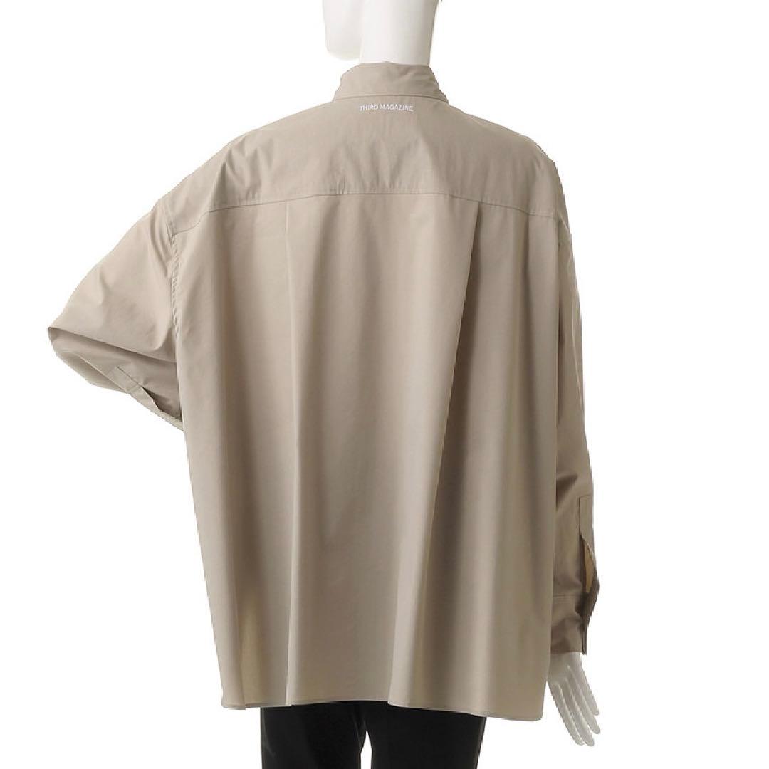 THIRD MAGAZINE サードマガジン 撥水オーバーサイズシャツ - メルカリ