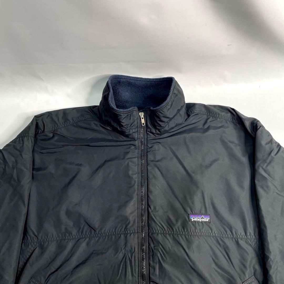 美品 patagonia パタゴニア シェルドシンチラ ナイロンジャケット 黒