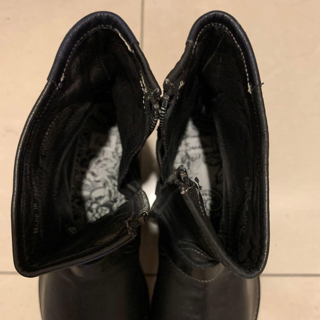 めい【美品】Paul Smith 黒ブーツ UK6.5（25.5cm）
