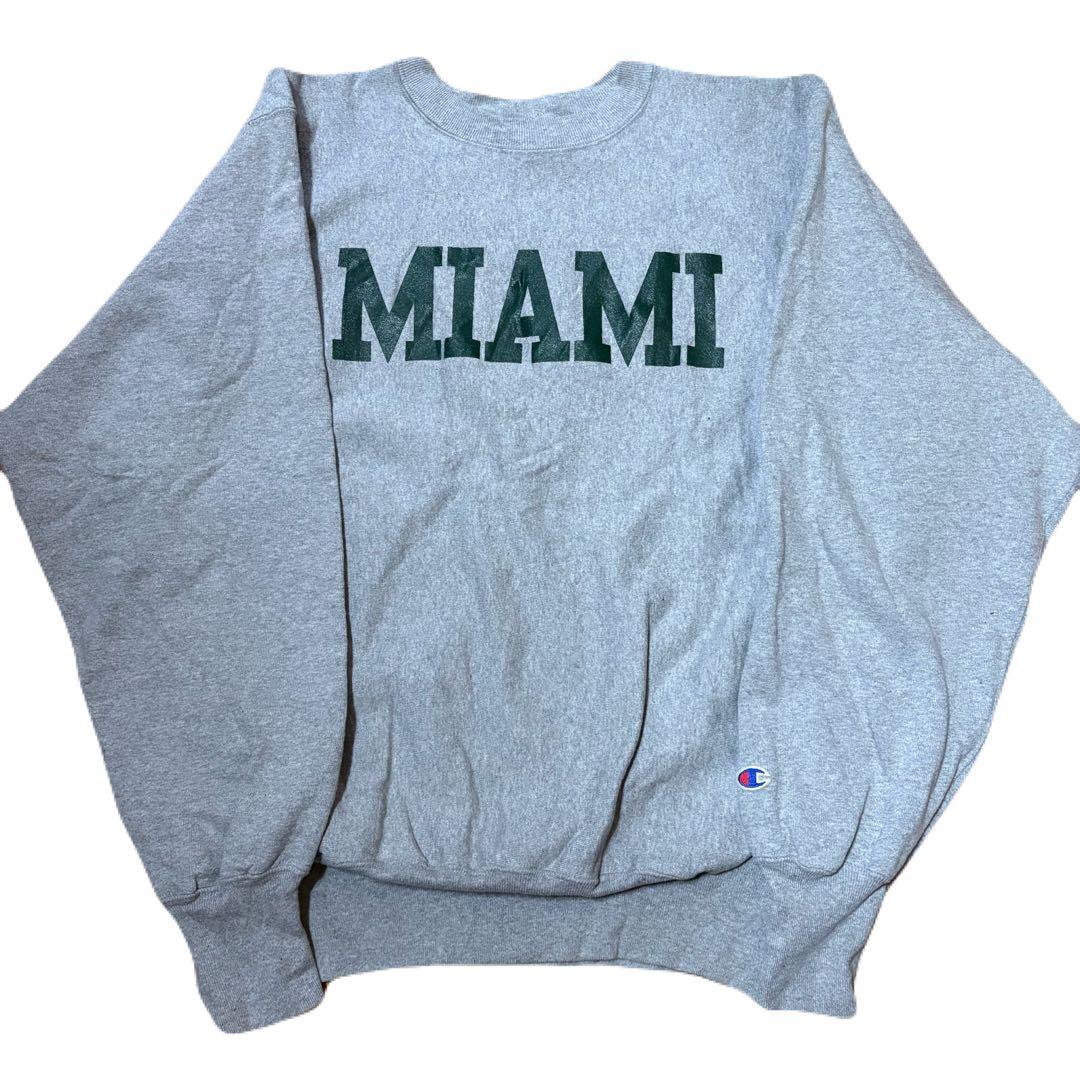 Champion 90s MIAMI USA製リバースウィーブ vintage - メルカリ