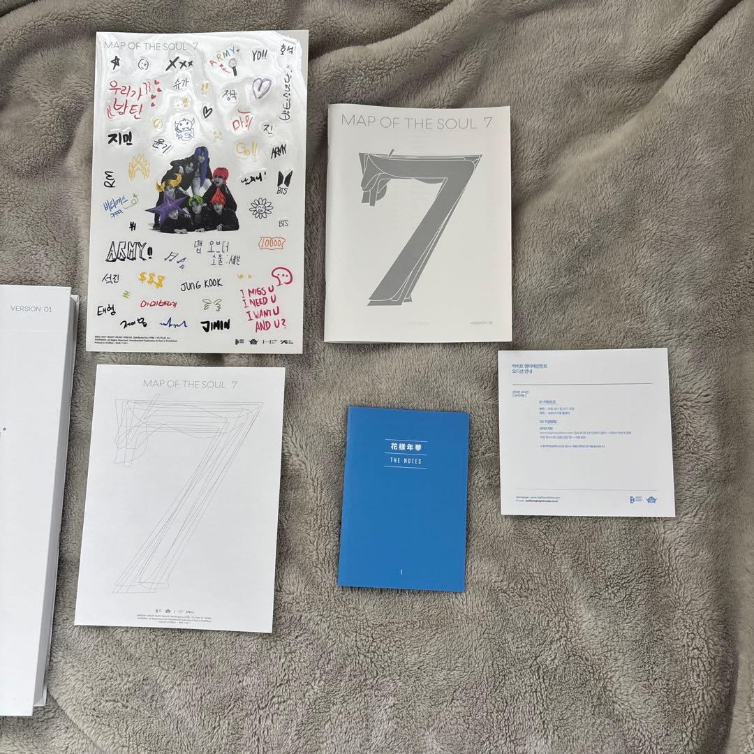 BTS MAP OF THE SOUL 7 VERSION 1トレカ無し - メルカリ