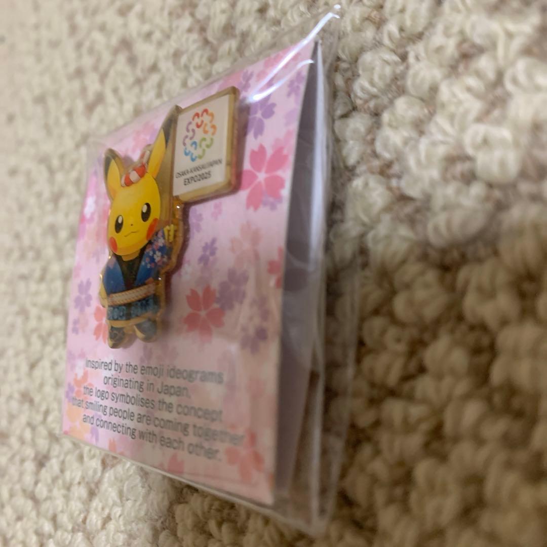 非売品 ピカチュウピンバッジ 大阪関西万博 EXPO 2025 ポケモン - メルカリ