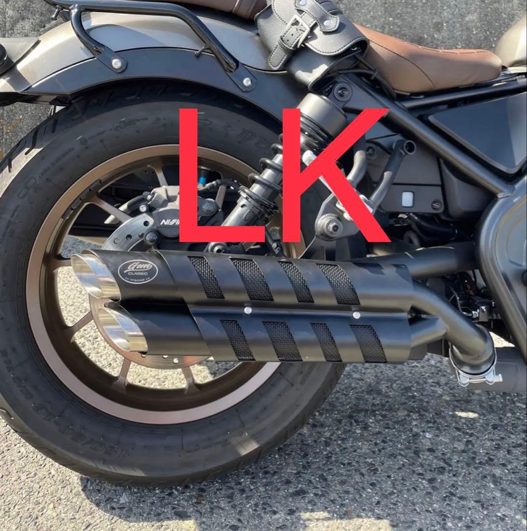 セール レブル250 2023年マフラーgemspeed製V3音調整済み - メルカリ