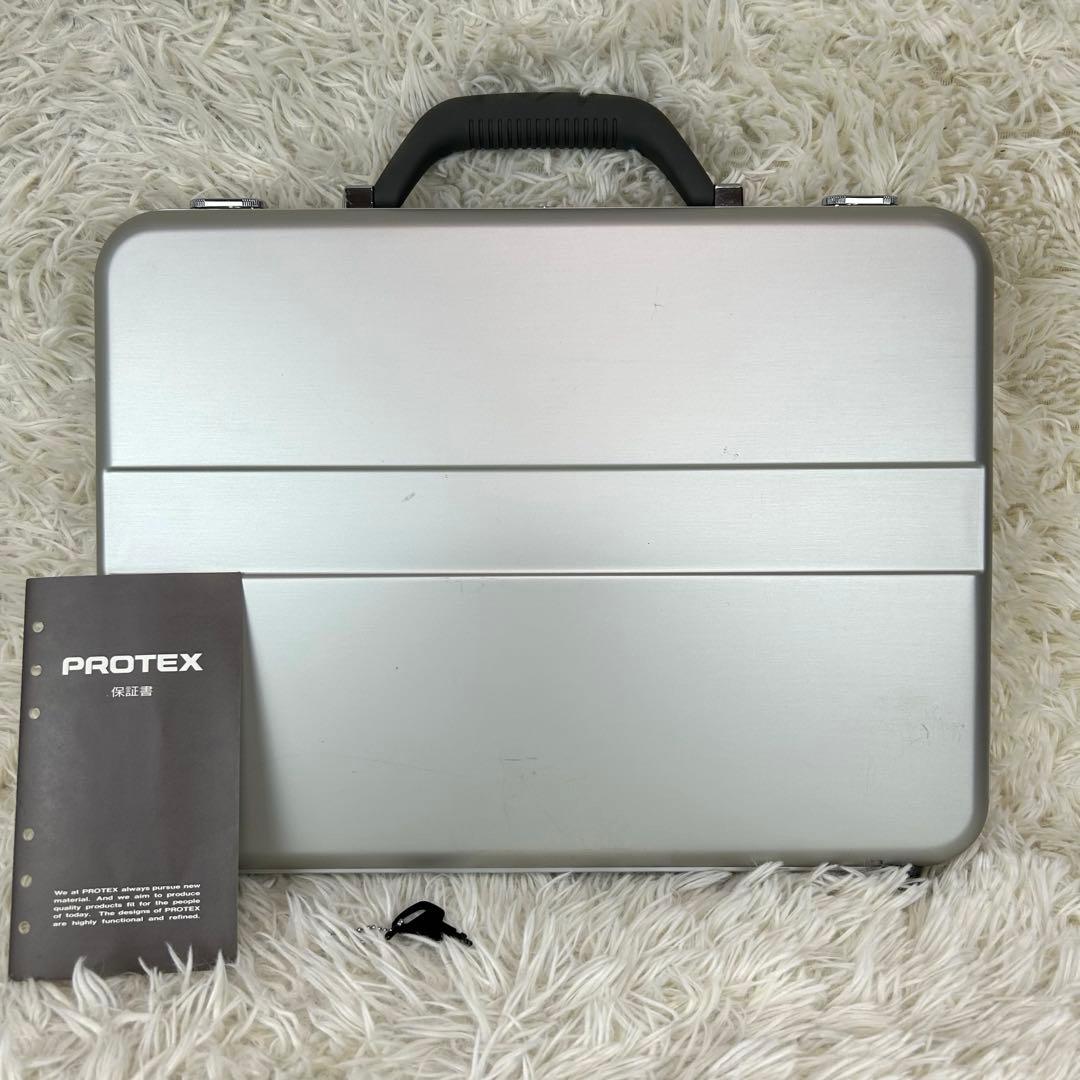 プロテックス テレビ朝日 アタッシュケース ビジネスバッグ 鍵付き
