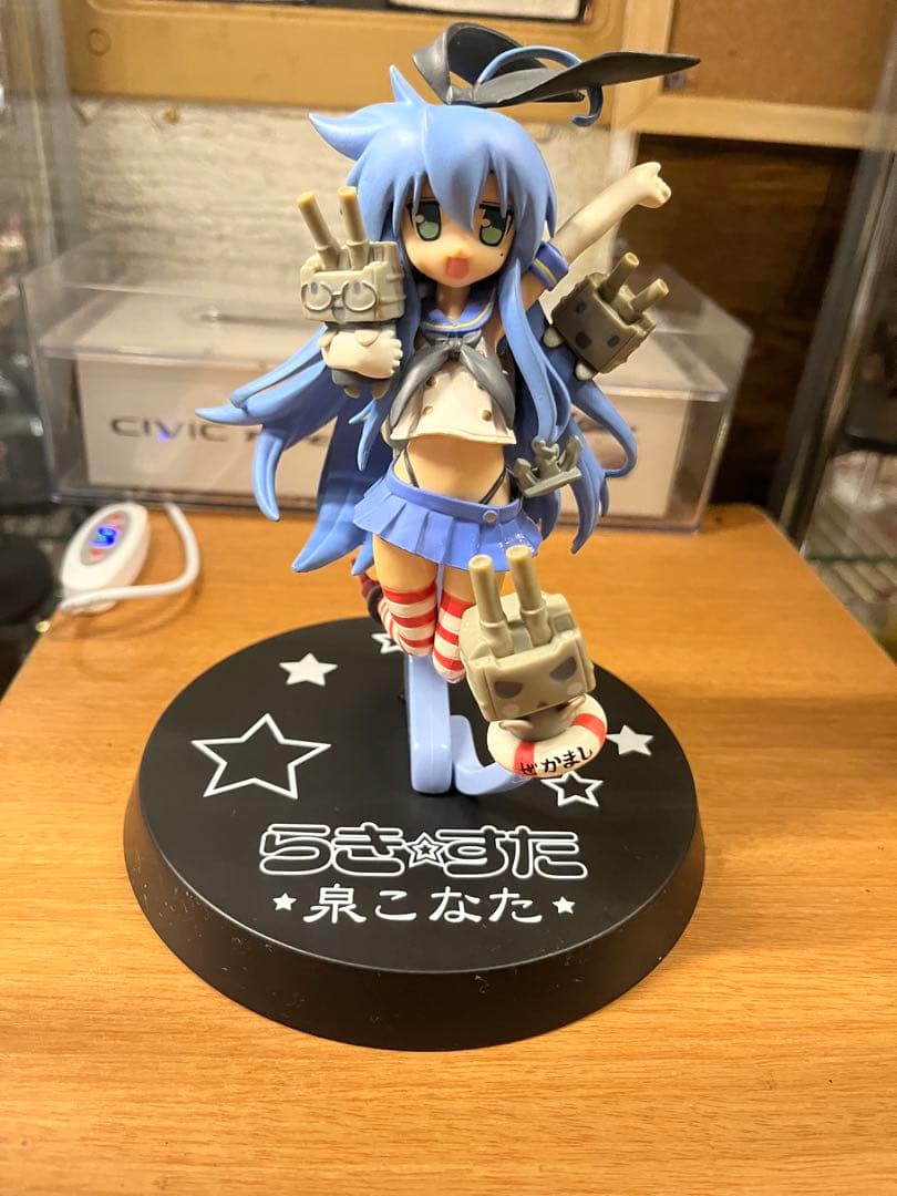 らき☆すた 泉こなた 艦これ 島風 プレミアムフィギュア 艦隊これく