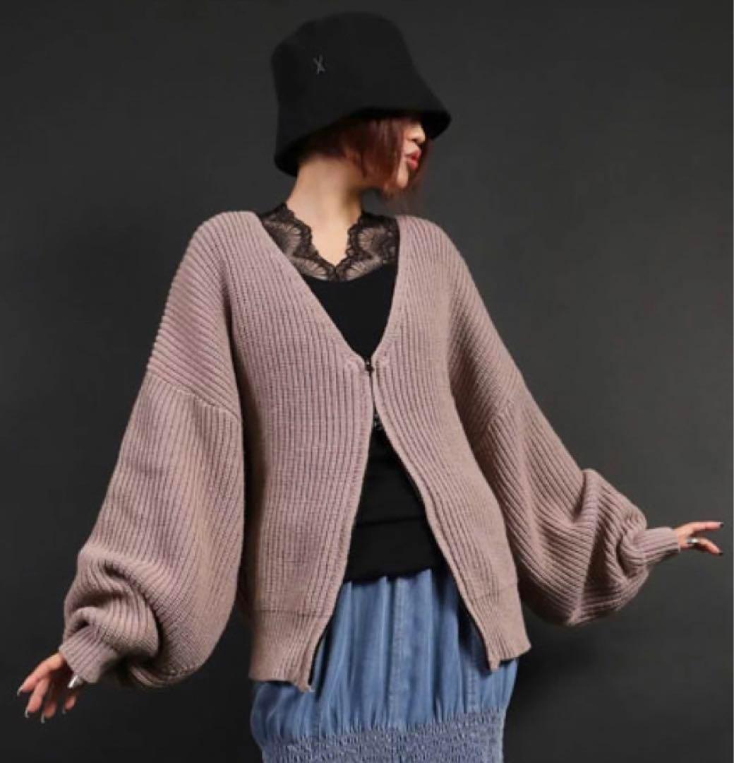 楽天市場】ayane(アヤン）ニットジャガードモフモフカーディガン