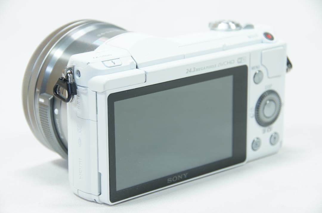 美品】 SONY α5100 ホワイト シャッター数248回 【返品保証