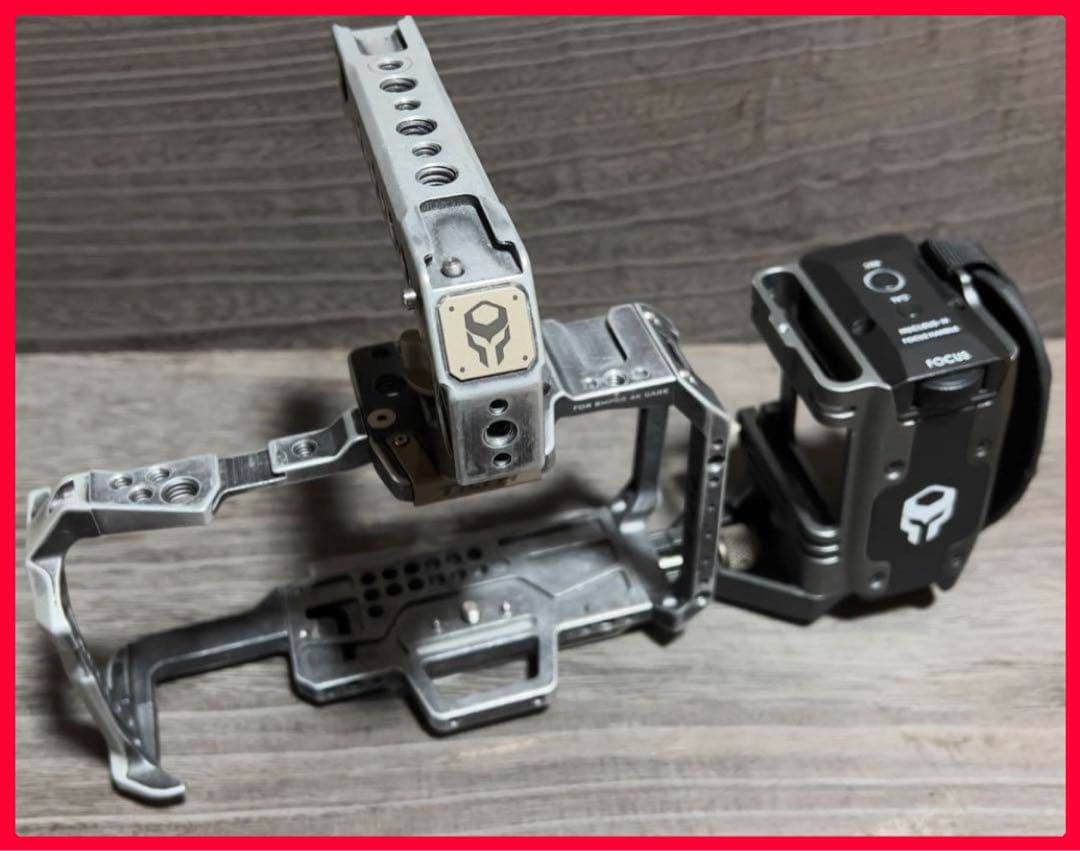 【限界値下げ】TILTA bmpcc4k用ケージ・ハンドル Tilta Camera Cage for BMPCC 4K/6K Basic Kit - Tilta Gray (Open Box