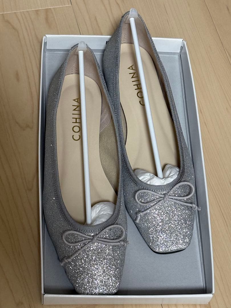 （新品）cohina スクエアトゥバレエシューズ スクエアトゥバレエシューズ | 小柄・低身長女性向けファッション通販