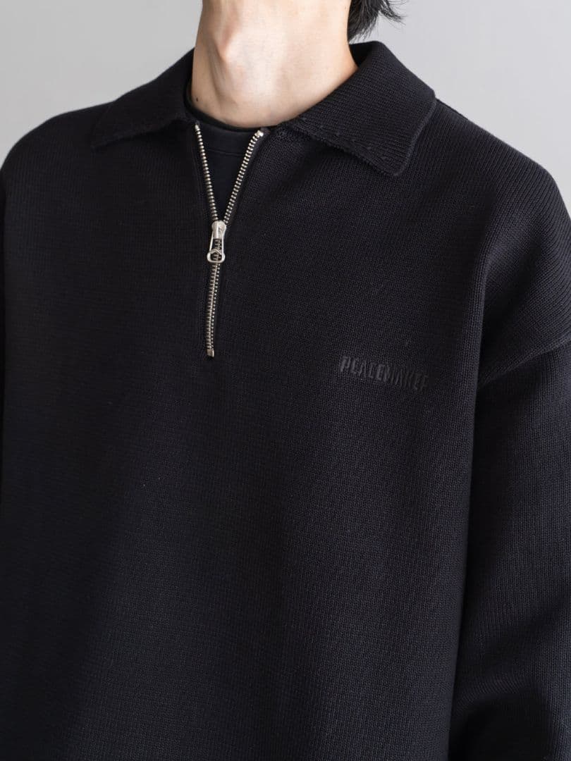 PEACEMAKER OAMC Knit Polo Sサイズ 黒 25AW - メルカリ