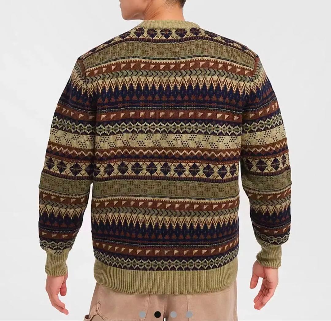 2024年モデルNIKE 幾何学模様 ニットセーター - メルカリ