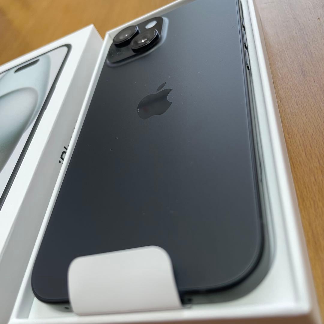 《新品・未使用》Apple iPhone15 128GB ブラックSIMフリー