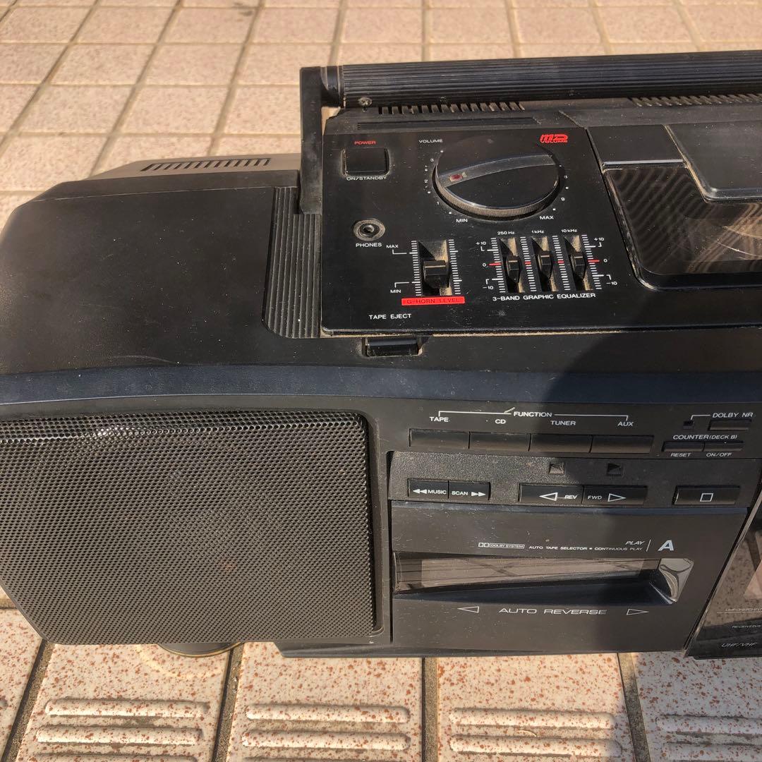 最上位機種 Victor ビクター RC-X90 G-HORN CDラジカセ - メルカリ