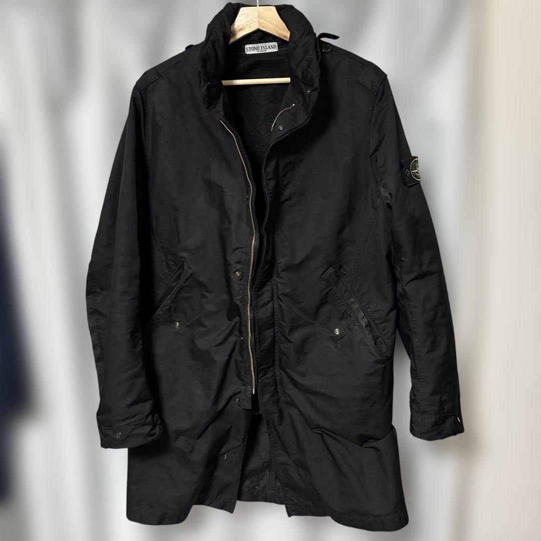 ストーンアイランド ブラック コート M