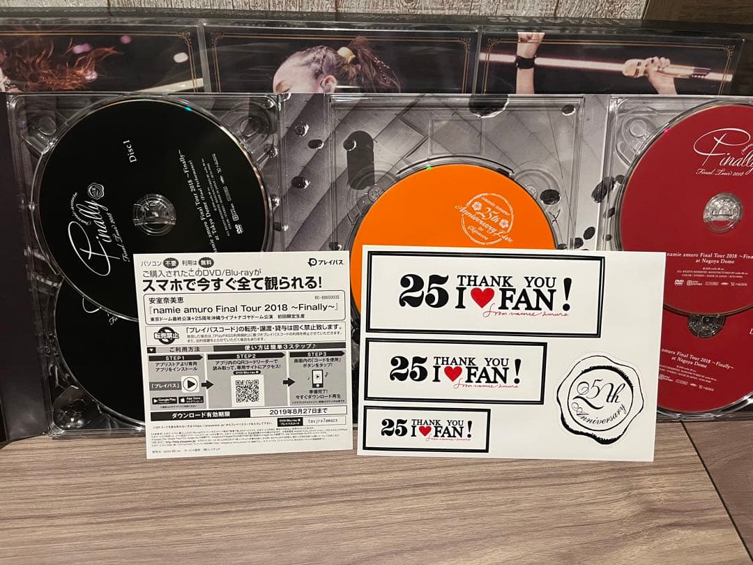 安室奈美恵/Finally/DVD/5形態/FC限定/スペシャルケース付 - メルカリ