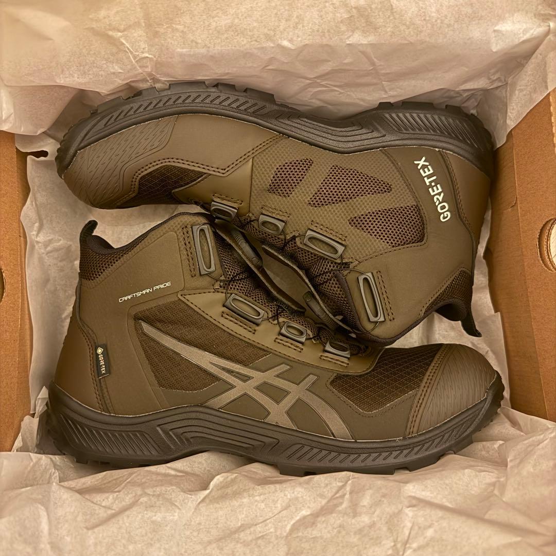 アシックス安全靴防水ASICS CP604G-TXBOA® 3E相当27.5cm ウィンジョブ®CP604 G-TX BOA® 3E相当 | ブラック×ガンメタル | 安全靴