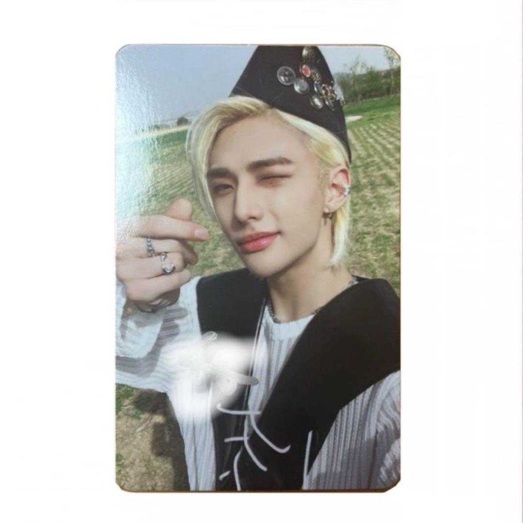 Stray Kids ヒョンジン　MAXIDENT US アメリカ サイン Stray Kids Maxident Autographed Signed Photo card All member