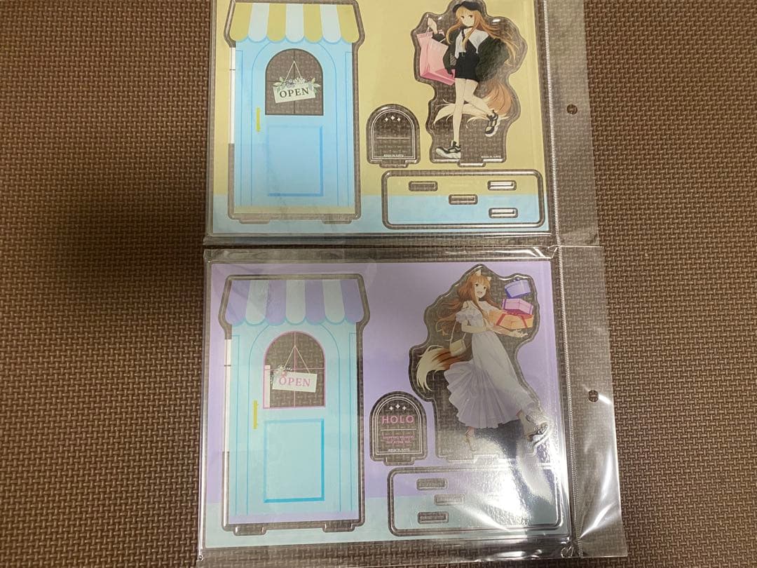 狼と香辛料 オンライン ドロードローくじ B賞 ホロ アクリルジオラマ