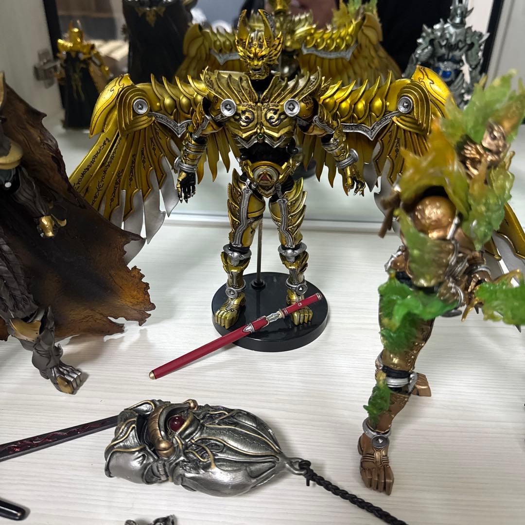 魔戒可動　牙狼 ~GARO~ フィギュア 6体 まとめ売り 魔戒可動 牙狼 ~GARO~ フィギュア 6体 まとめ売り - メルカリ