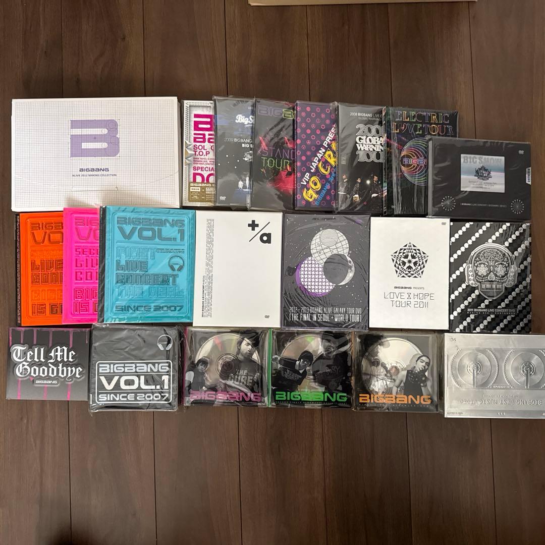 BIGBANG DVD,CDまとめ売り21点 BIGBANG ライブDVD 4点まとめ売り 再生確認済 送料込み - メルカリ