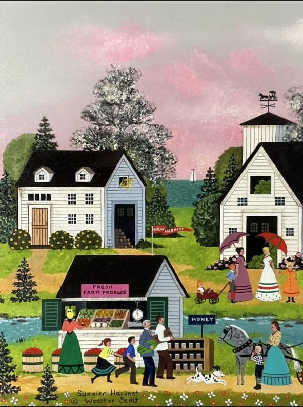 260万円販売】ジェーン・ウースター・スコット油彩原画 - メルカリ