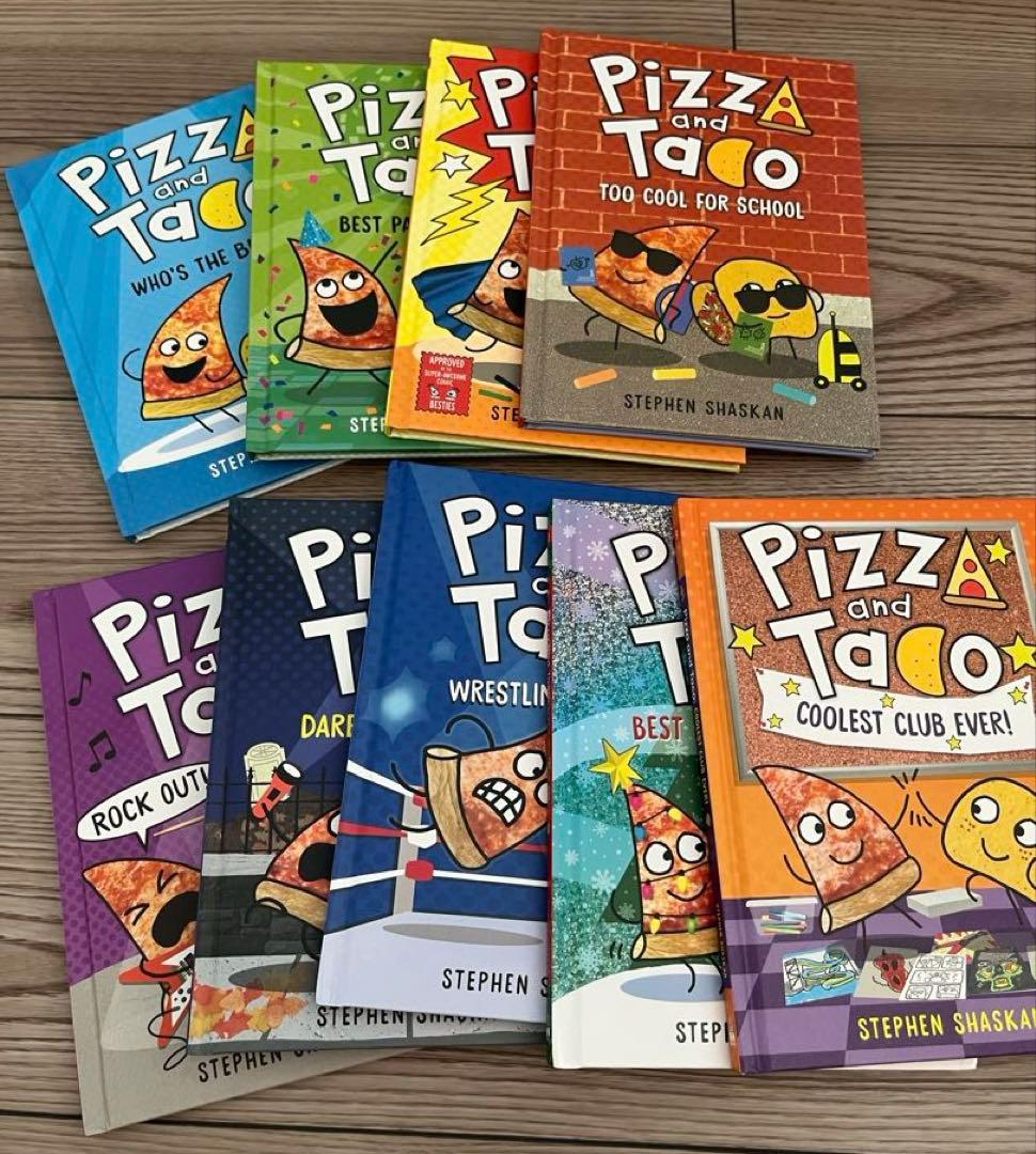 Pizza and Taco 全9巻セット comic book 英語 知育