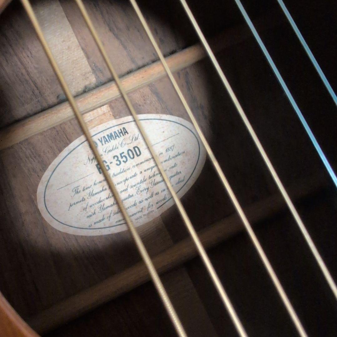 YAMAHA FG-350D ビンテージ 日本製 トップ単板 美音 弾きやすい - メルカリ