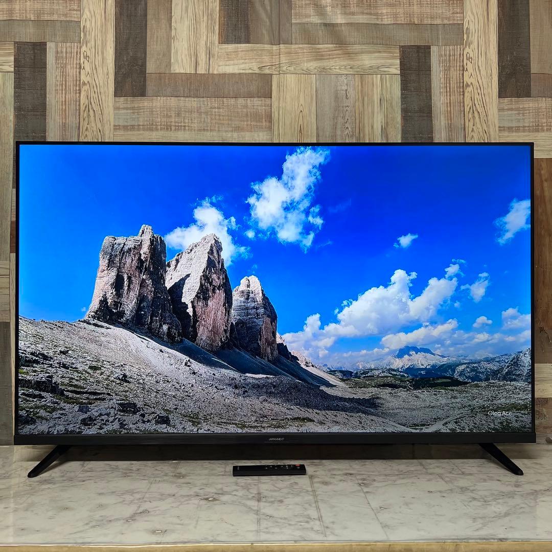 即日受渡❣️全国送料込昨年購入ジャパンネクスト50型4Kモニター