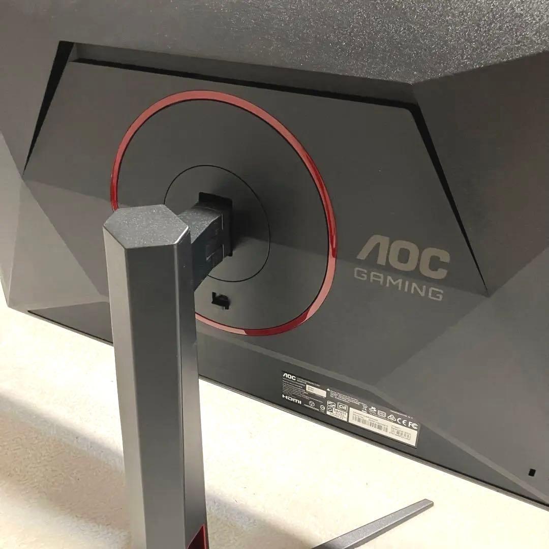 【極美品】AOC 27G4 IPSゲーミングモニター 180Hz 0.5ms