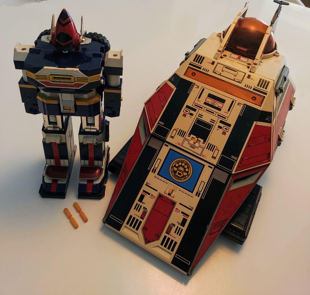 ポピー　ビッグスケールダイジュピター&DX超合金ダイナロボ　本体のみ欠品あり DX超合金 DYNA IN BOX ダイナロボ (Dyna Robo) レビュー | RoboToyDays