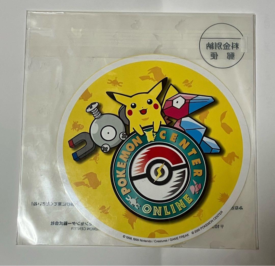ポケモンセンターオンライン 初期ロゴ ステッカー - メルカリ