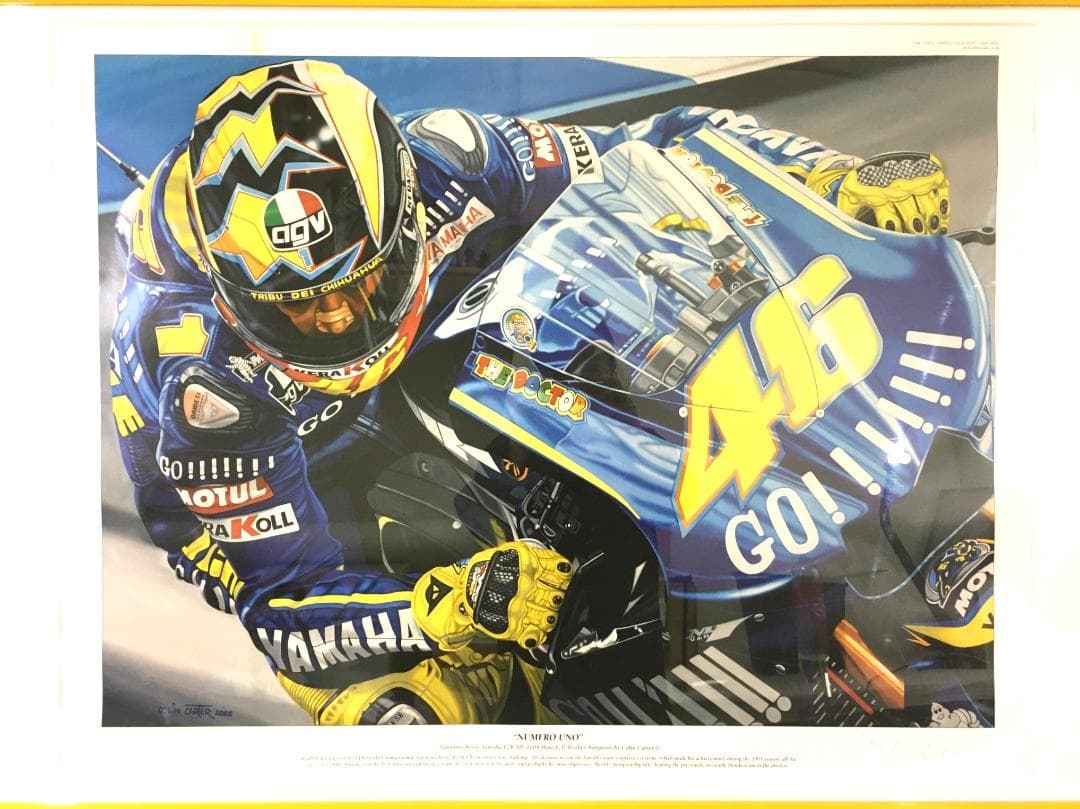 ○ Valentino Rossi 特大ポスター 2004 チャンピオン - メルカリ
