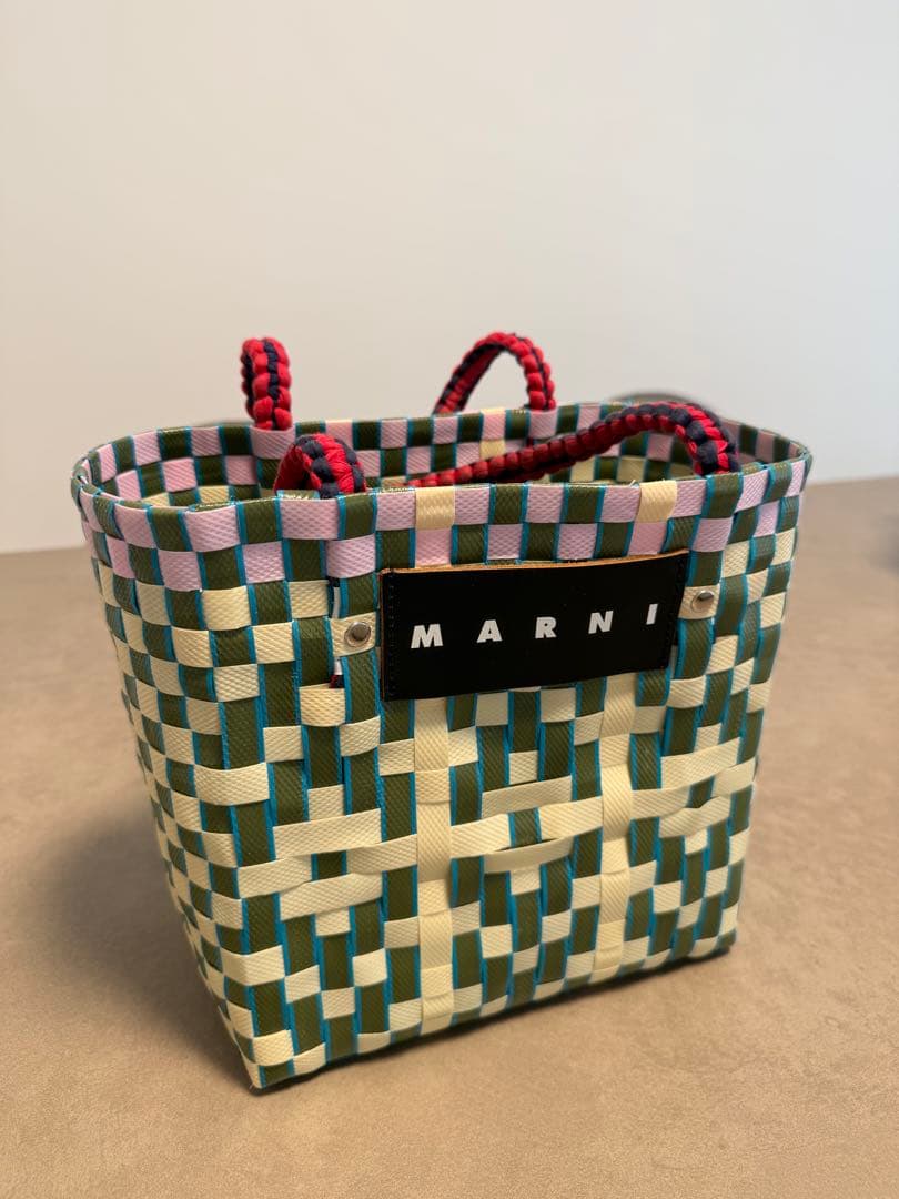 MARNI 編み込みかごバッグ - メルカリ