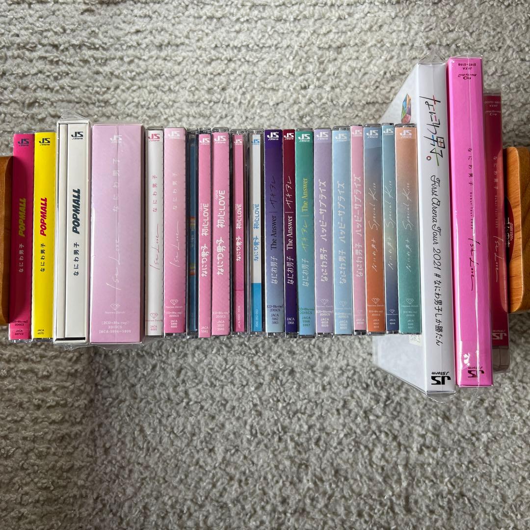 なにわ男子 CD アルバム DVD まとめ売り 特典付き - メルカリ