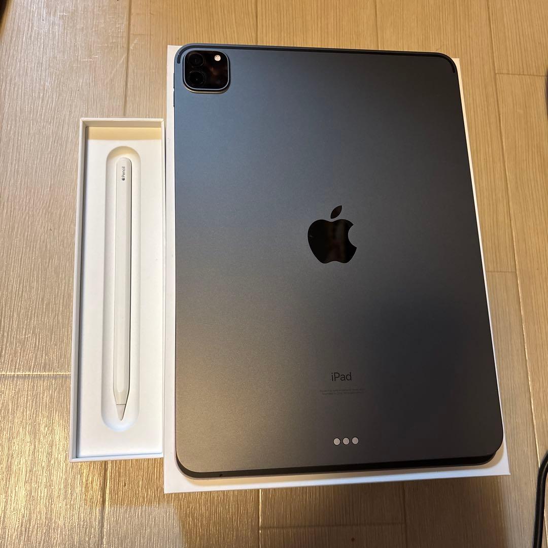 美品 傷なし iPad Pro 11インチ 第三世代 Applepencil2 Apple iPad Pro 11インチ 第3世代 Wi-Fi+Cellular 512GB 2021年春