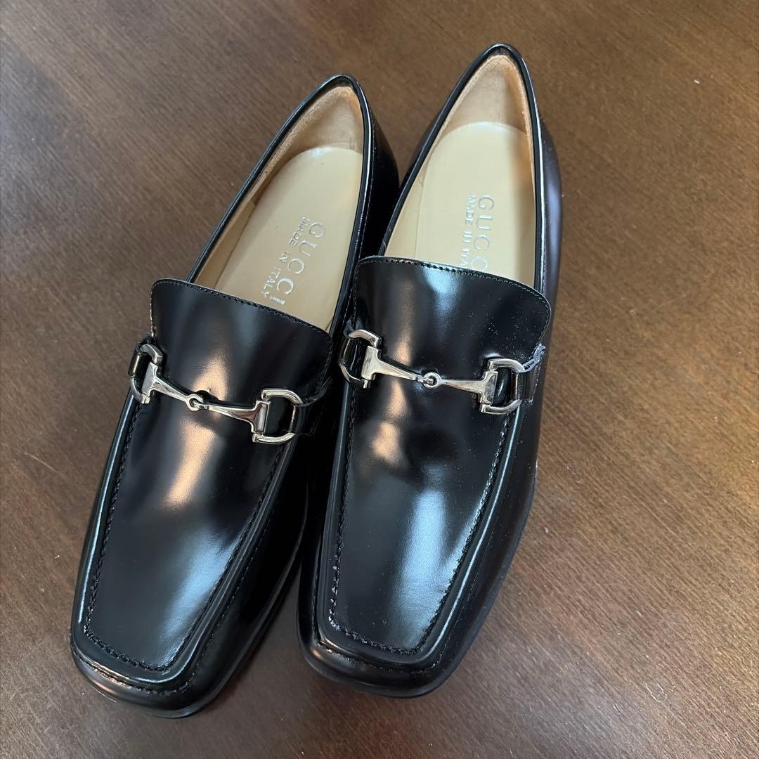 GUCCI ブラック ローファー 36 新品未使用 - メルカリ