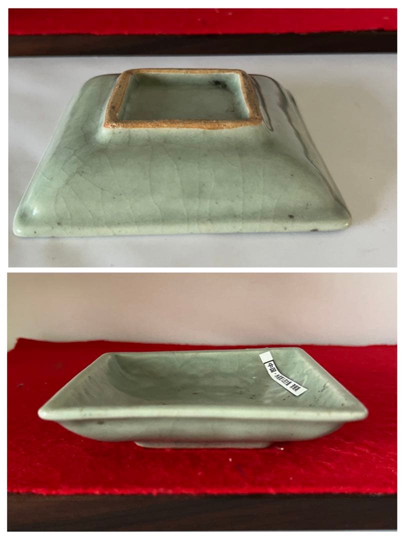 中国 冰裂貫入四方皿 宋時代 木箱付き XG5-5 - メルカリ